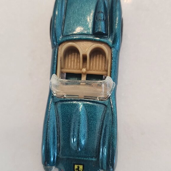 Vintage Hot Wheels Classic Ferrari 250 Convertible Green Mattel 199 - Picture 2 of 3